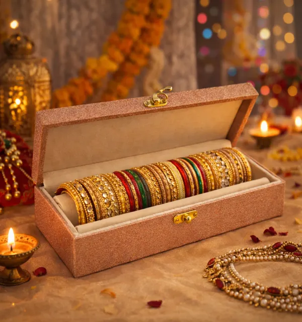 Bangles_Box_for_Women_�_Single_Rod_Chudi_Box_for_Bridal_�_Bangle_Storage_Box_for_Bride,_Durable_&_Elegant_Bangle_Holder_�_Rose_Gold