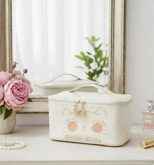 Hello_Kitty_Cosmetic_&_Makeup_Organizer_Bag,_Suitable_for_Multiple_Storage,_Perfect_for_Girls_and_Women_�_Beige