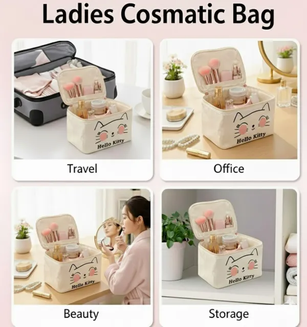 Hello_Kitty_Cosmetic_&_Makeup_Organizer_Bag,_Suitable_for_Multiple_Storage,_Perfect_for_Girls_and_Women_�_Beige