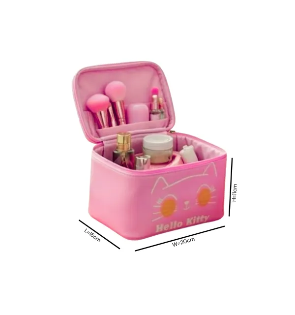 Hello_Kitty_Cosmetic_&_Makeup_Organizer_Bag,_Suitable_for_Multiple_Storage,_Perfect_for_Girls_and_Women_�_Pink