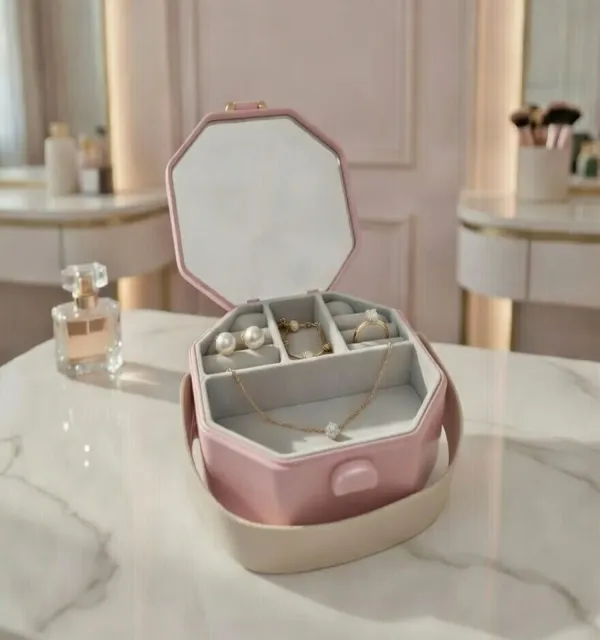 Mini_Jewelry_Travel_Case,_Jewellery_Ring_Organizer_Storage_Box,_Gift_for_Girls_&_Women_-_Pink