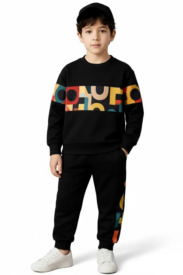 Arjun_Enterprise_Boys_Party(Festive)_T-Shirt_Pant_(Black)