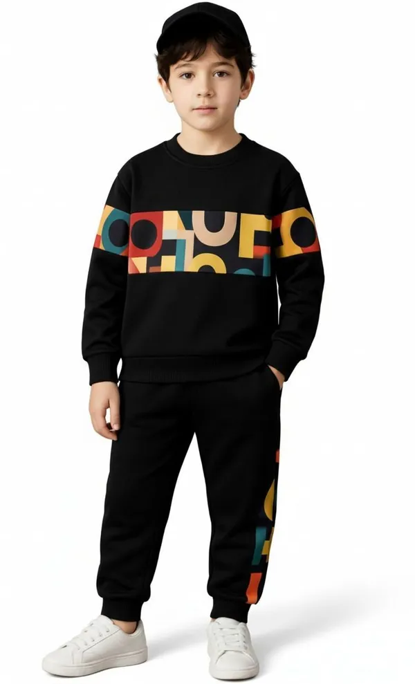 Arjun_Enterprise_Boys_Party(Festive)_T-Shirt_Pant_(Black)