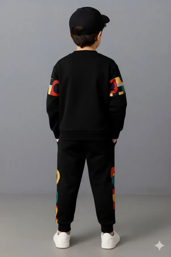 Arjun_Enterprise_Boys_Party(Festive)_T-Shirt_Pant_(Black)