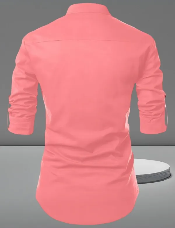 White_And_Pink_Finfolk_Selersathi_Men_Solid_Straight_Shirt_For_Men_(Pack_of_2)