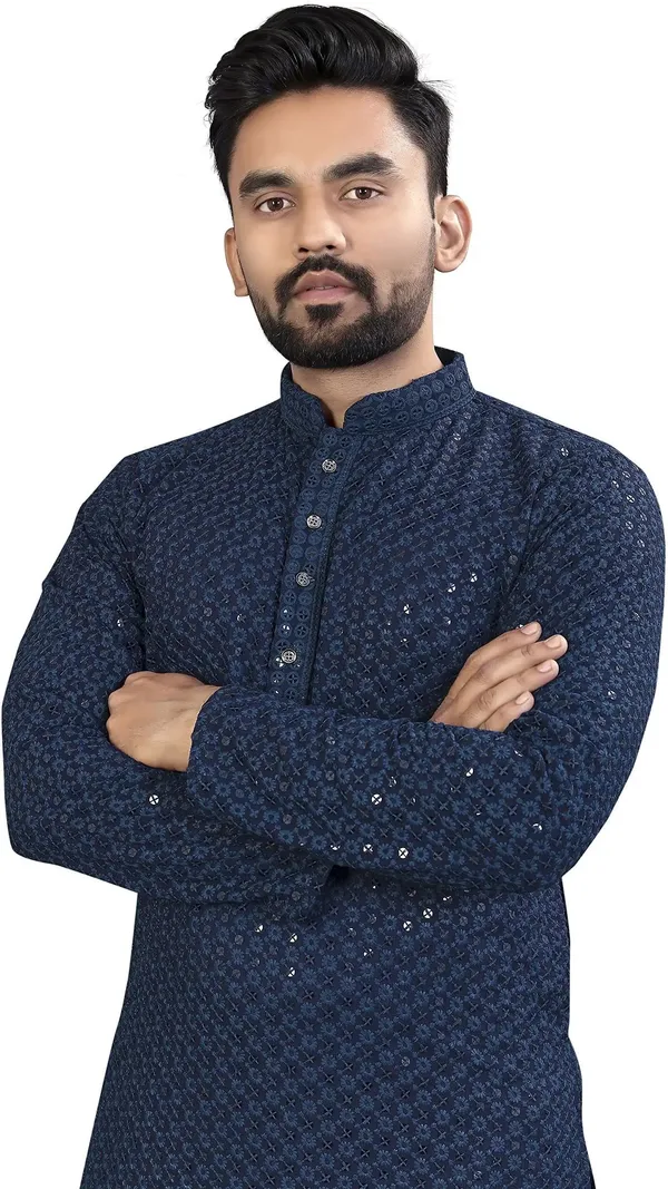 Selersathi_Men_Embellished,_Straight_Kurta_(Blue)