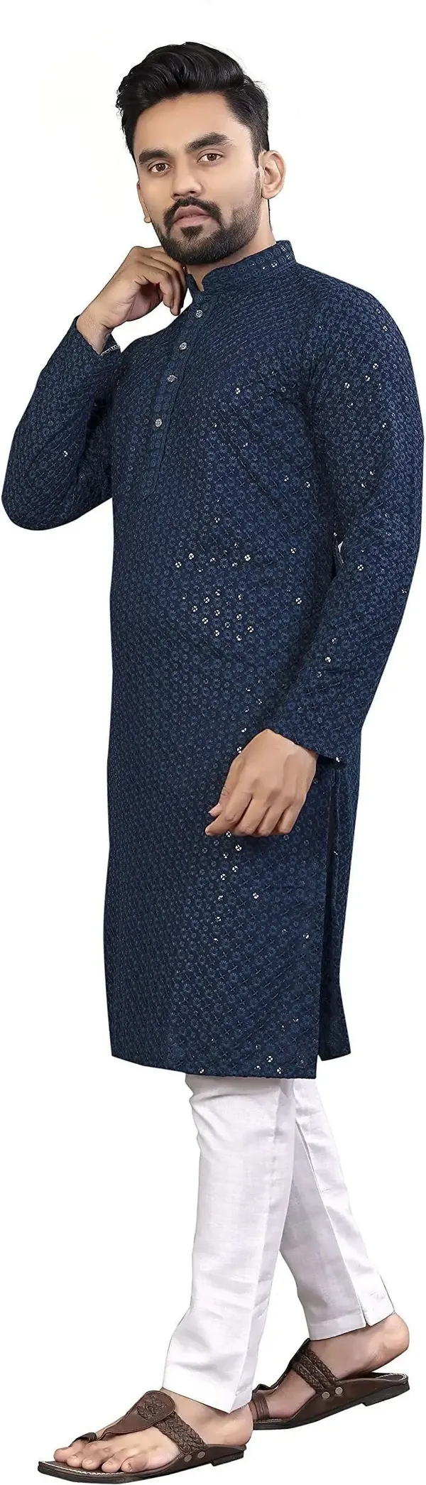 Selersathi_Men_Embellished,_Straight_Kurta_(Blue)