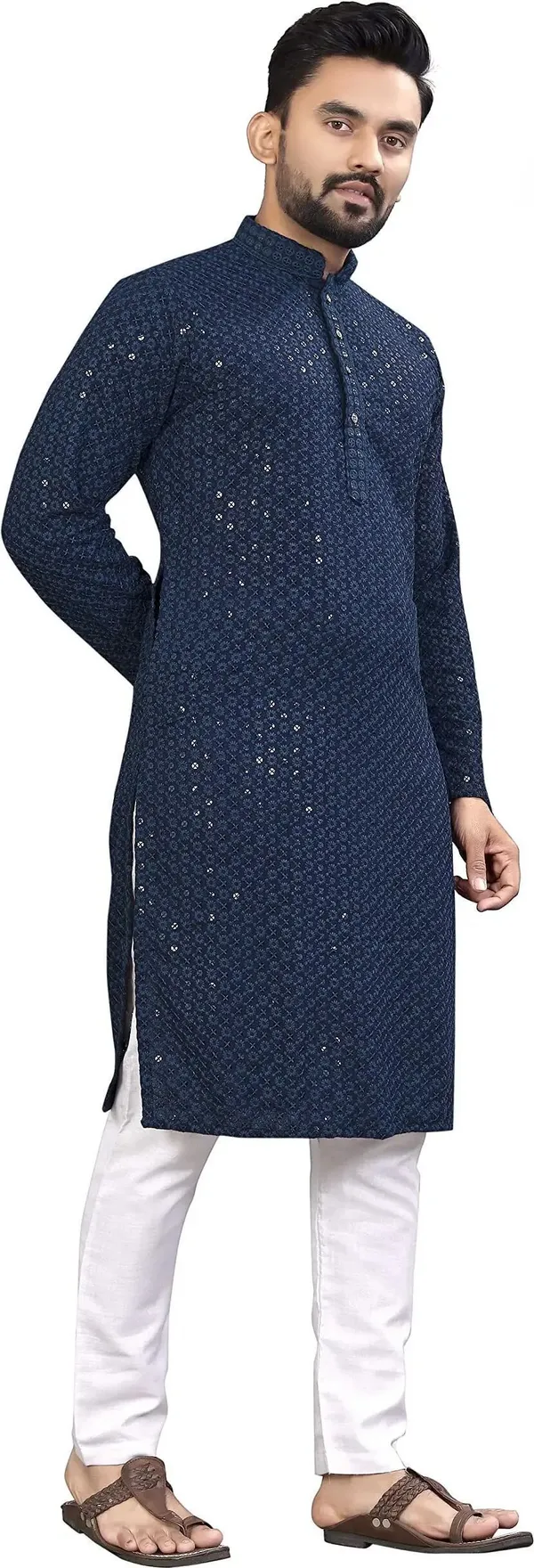 Selersathi_Men_Embellished,_Straight_Kurta_(Blue)