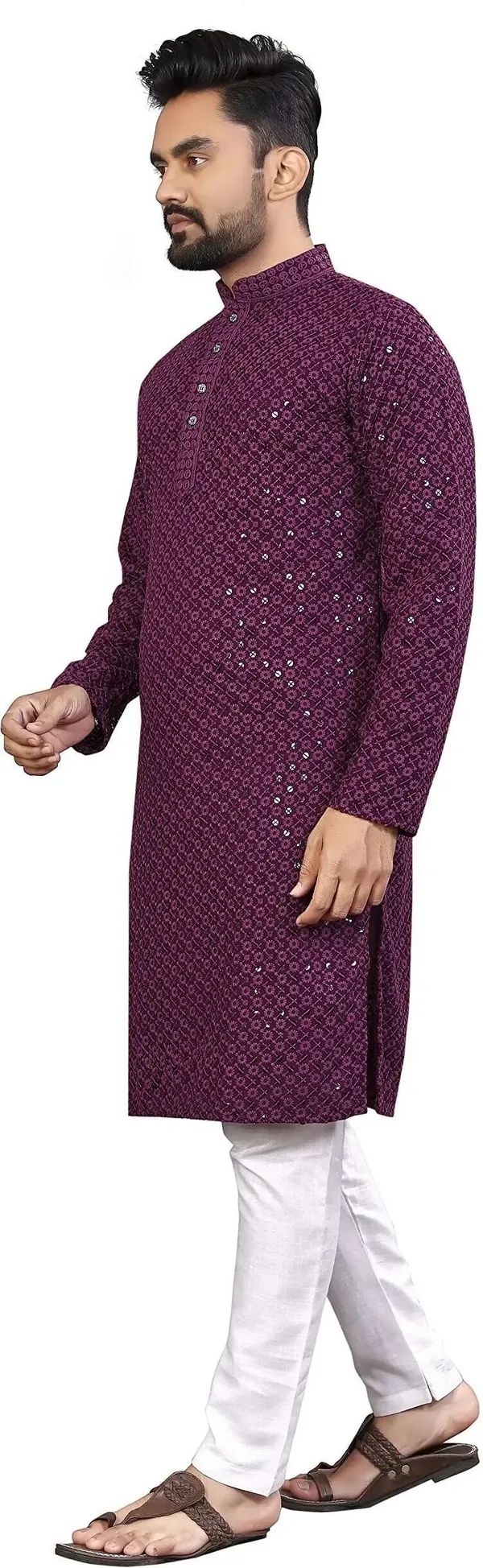 Selersathi_Men_Embellished,_Embroidered_Straight_Kurta_(Purple)