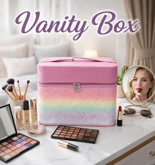 Cosmetic_Makeup_Storage_Organizer_Toiletry_Vanity_Bag_with_Foldable_Tray_&_Mirror