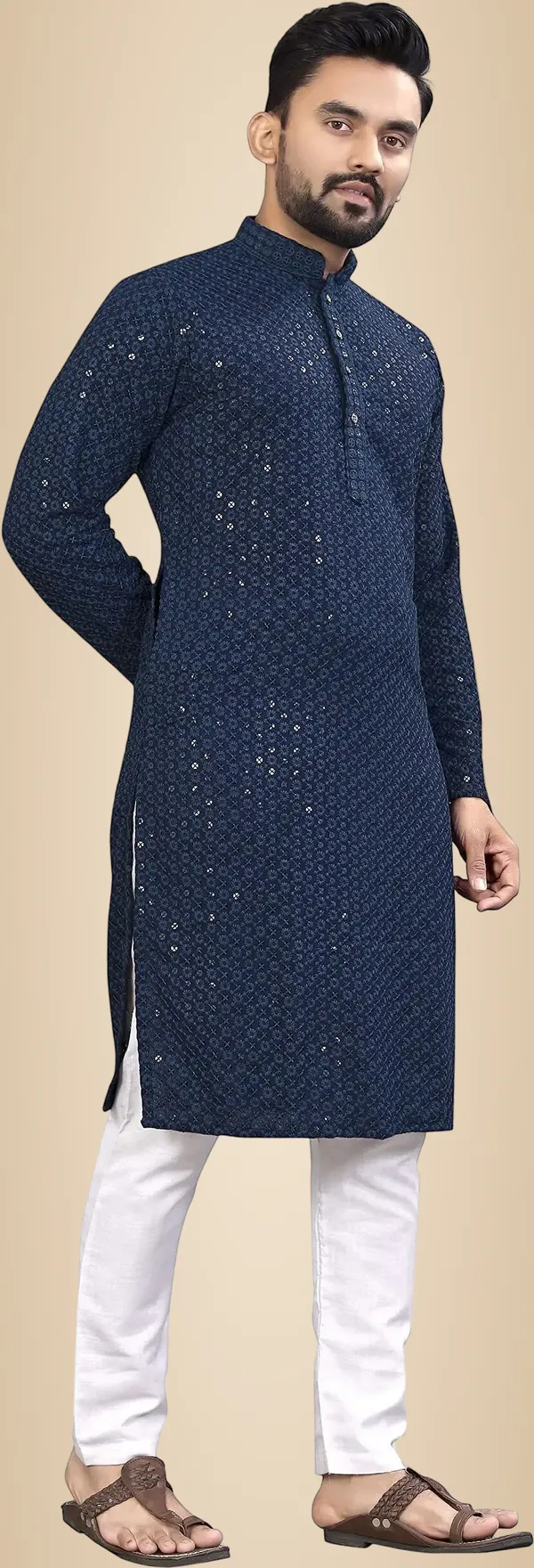 Selersathi_Men_Embellished,_Straight_Kurta_(Blue)