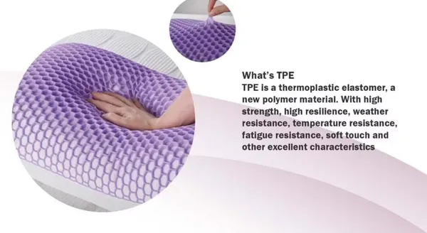 Zudo_Homes_Cervical_Sleeping_Pillow,Neck,Back_Pain_Relief,Memory_Foam,Purple_TPE_Cover_Pillow,Posture,Spinal_Alignment,Contour_Neck_Support_Shape,Orthopedic,Bed,Travel,White,19x12x4_Inches