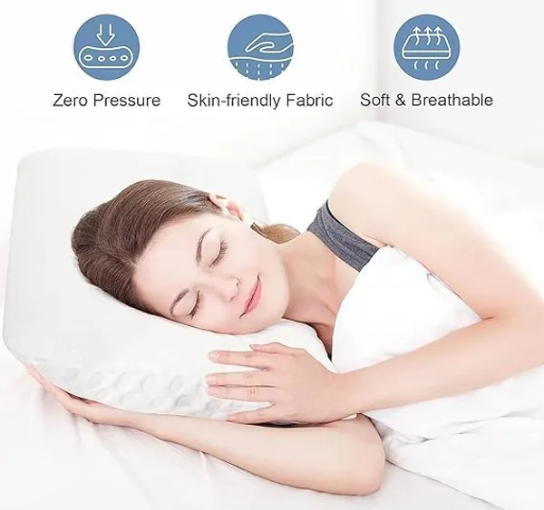Memory_Foam_Pillow_Orthopedic_Pillow_For_Sleeping_Neck_Pain_Relief_Extra_Thick_King_Size_Pillow_23_5X15_5X5_5_Inches_Without_Cover_White_Pack_Of_11.96_x_1.29_x_0.46_ft