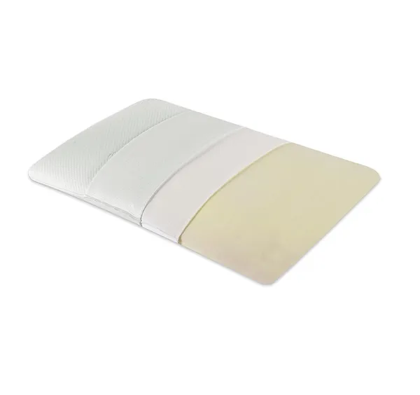 Zudo_Homes_Memory_Foam_Slim_Pillow_for_Sleeping-Cervical_Pillow_for_Neck_Pain,Shoulder_&_Back_Pain_Relief-Orthopedic_Pillow_for_Neck_Support-Ortho_Thin_(Pack_of_1),_White