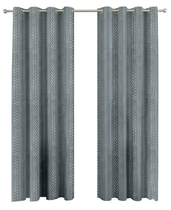 Zudo_Homes_Premium_Blackout_Emboss_Eyelet_Set_Of_2_Panels_Curtains_Elegant_Braided_Pattern_drapes_For_Living_Room_Bedroom