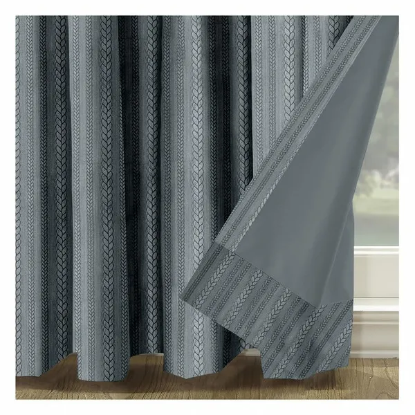 Zudo_Homes_Premium_Blackout_Emboss_Eyelet_Set_Of_2_Panels_Curtains_Elegant_Braided_Pattern_drapes_For_Living_Room_Bedroom