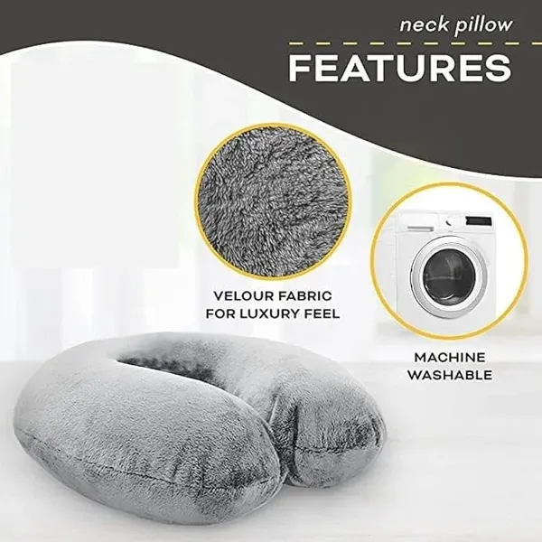 Zudo_Homes_Travel_Neck_Pillow_In_Memory_Foam_Luxury_Travel_Neck_Support_Neck_Rest_Neck_Pain_100_Pure_Memory_Foam_Soft_Comfort_Support_Pillow_For_Airplane_Car_Office_Home_Rest_Use_Dark_GreyFree_Size