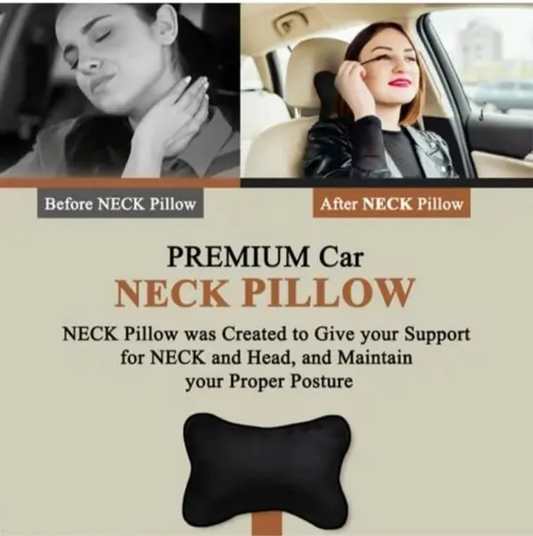 Zudo_Homes_Car_Headrest_Pillow,_Car_Pillow_for_Neck_Pain_Relief_with_Adjustable_Strap,_Foam_&_Breathable_Removable_Cover,_Ergonomic_Design_-_Softness_Travel_Car_Neck_Pillow_-_Red/Black_Colour_Pack_of_2