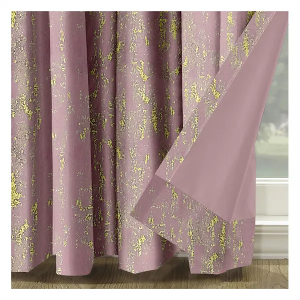 Zudo_Homes_Blush_Pink_blackout_Foil_Curtains_With_Gold_Foil_Accents_Silver_Grommets_Elegant_Light_Filtering_Drapes_For_Living_Room_Bedroom