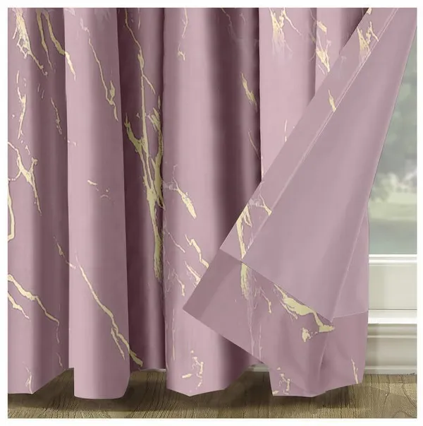 Zudo_Homes_Purple_Set_Of_2_Panels_Polyester_Blackout_Curtain