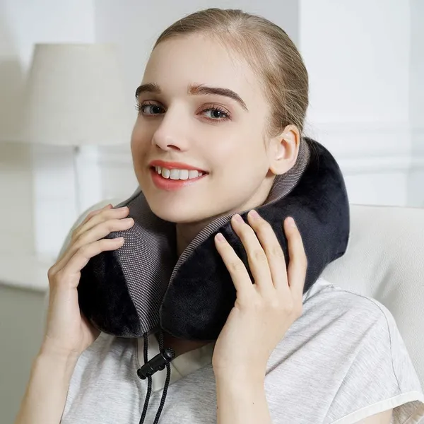 Zudo_Homes_Memory_Foam_Neck_Rest_Pillow_for_Neck_Support,_Travel_Pillow_for_Resting_in_Flight,_Car,_Train_and_Bus_(9.5"_X_10"_X_5'')