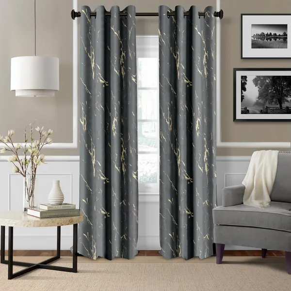 Zudo_Homes_Charcoal_Grey_Marble_Blackout_Foil_Curtains_Set_Of_2_Elegant_Metallic_Abstract_Design_Drapes_With_Metal_Eyelets_For_Living_Room_Bedroom