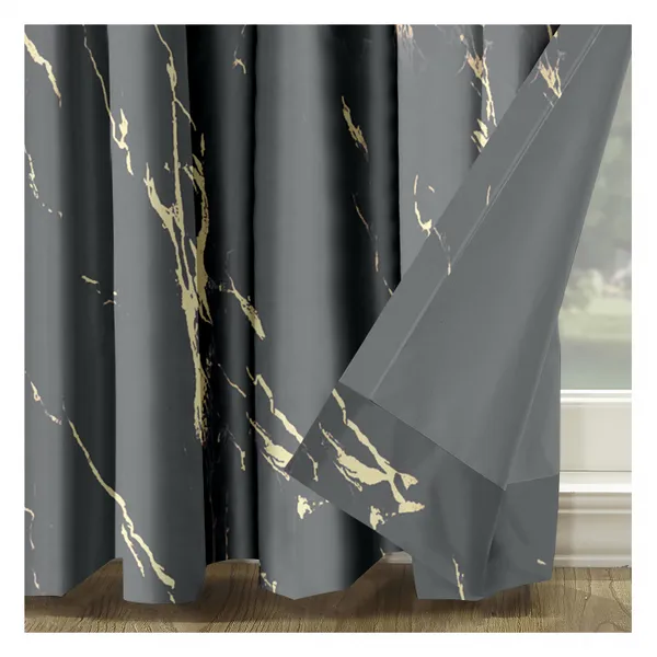 Zudo_Homes_Charcoal_Grey_Marble_Blackout_Foil_Curtains_Set_Of_2_Elegant_Metallic_Abstract_Design_Drapes_With_Metal_Eyelets_For_Living_Room_Bedroom