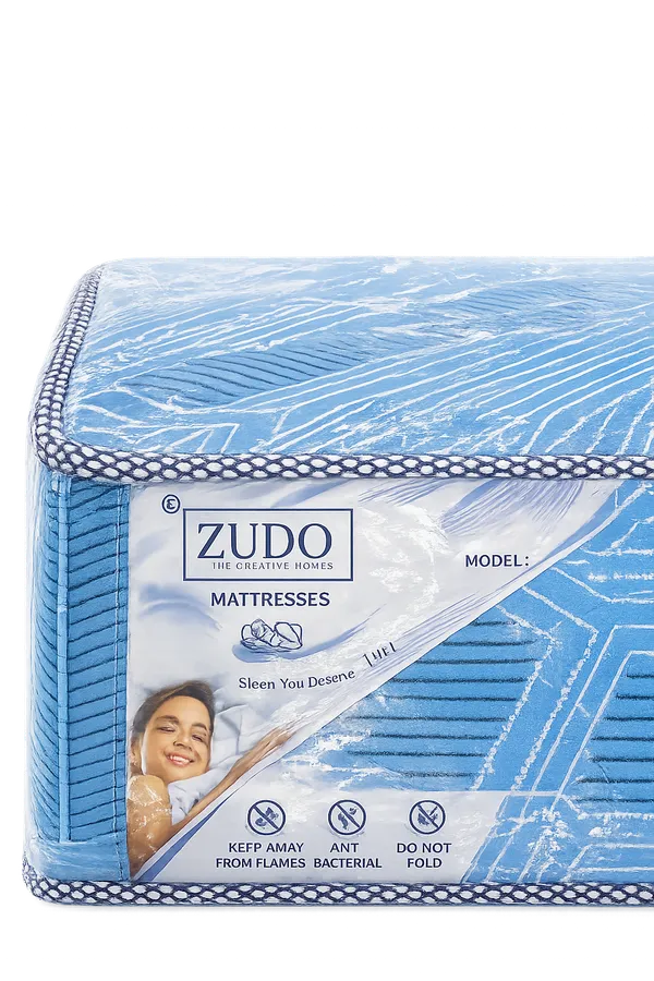 Zudo_Homes_Premium_Mattress_40D-4"|_Super_Soft_2"-Memory_2_|_8"Jacquard_Fabric_|_10_Years_Warranty