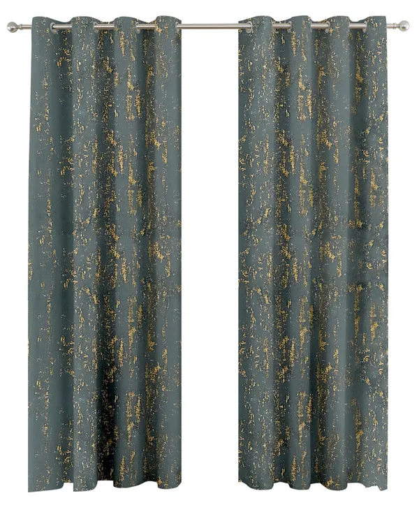 Zudo_Homes_Teal_Green_Blackout_Foil_Curtains_Set_Of_2_Panels_With_Gold_Foil_Accents_Silver_Grommets_Elegant_Light_Filtering_Drapes_For_Living_Room_Bedroom