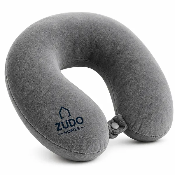 Zudo_Homes_Travel_Neck_Pillow_In_Memory_Foam_Luxury_Travel_Neck_Support_Neck_Rest_Neck_Pain_100_Pure_Memory_Foam_Soft_Comfort_Support_Pillow_For_Airplane_Car_Office_Home_Rest_Use_Dark_GreyFree_Size