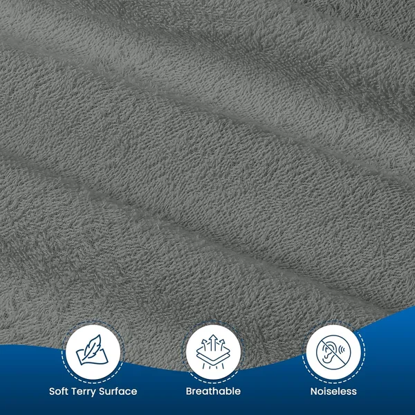 Zudo_Homes_Waterproof_Ultra_Soft_Terry_Mattress_Protector_Queen_Size_Breathable_Hypoallergenic_Noiseless_Ultra_Soft_Fitted_Bed_Protector_60x72_inch_Mattress/Bed_Cover_(Super_Queen_(60*72”),_Grey