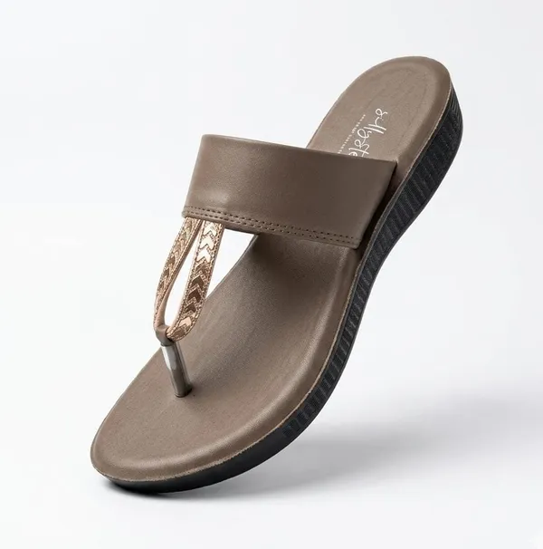 Brown_Soft_Cushion_Sandals_For_Women