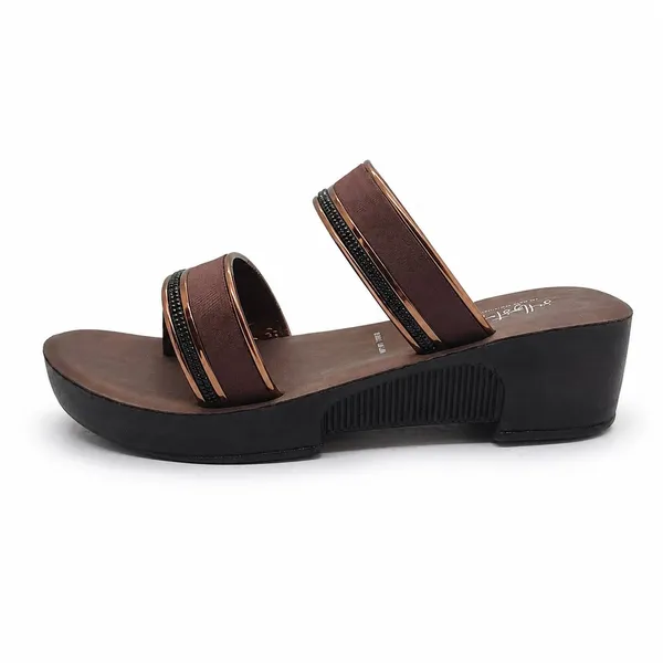 Brown_Soft_Cushion_Wedge_Sandals_For_Women