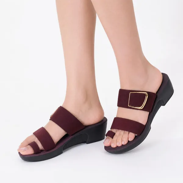 Purple_Soft_Cushion_Slide_Sandals_For_Women