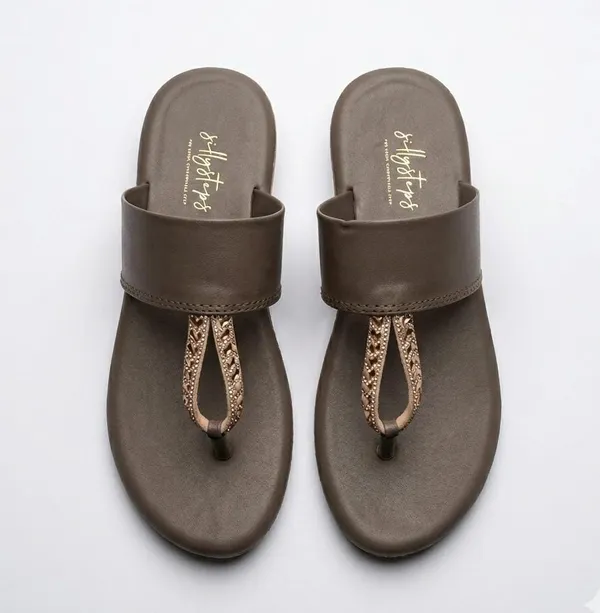 Brown_Soft_Cushion_Sandals_For_Women