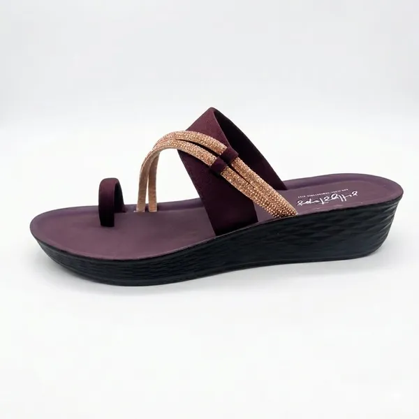 Purple_Soft_Cushion_Wedge_Sandals_For_Women