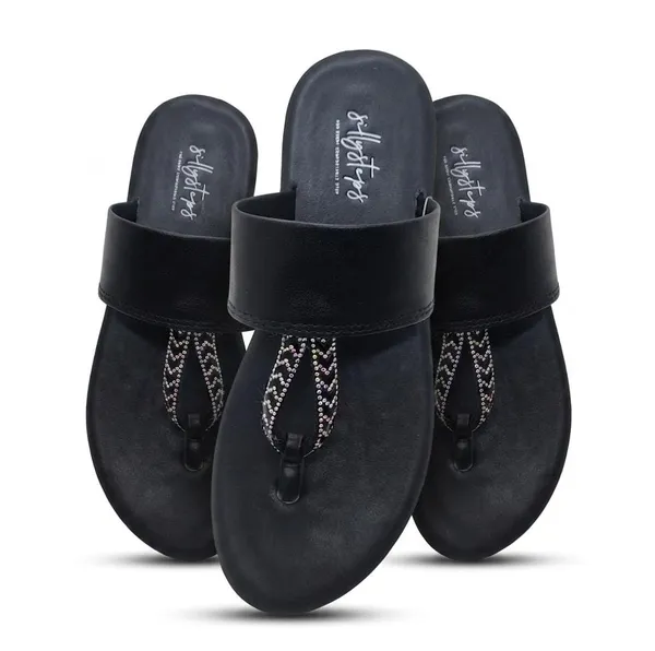 Black_Soft_Cushion_Sandal_For_Women