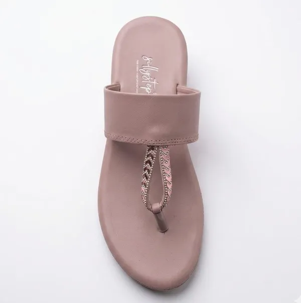 Mauve_Soft_Cushion_Flat_Sandals_For_Women