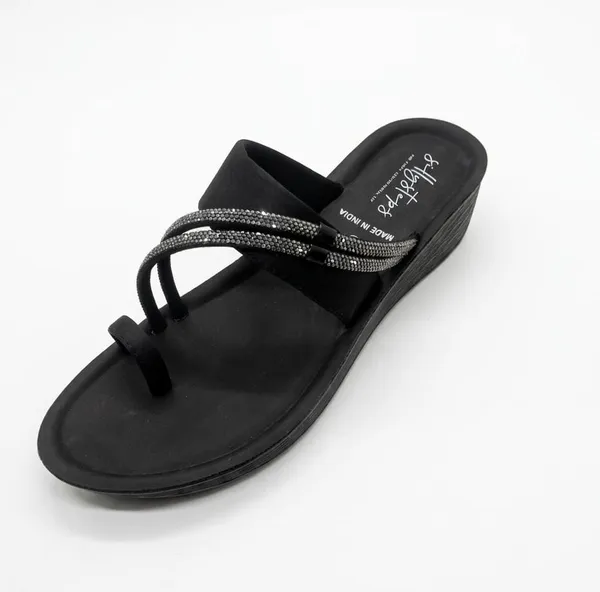 Black_Soft_Cushion_Wedge_Sandals_For_Women