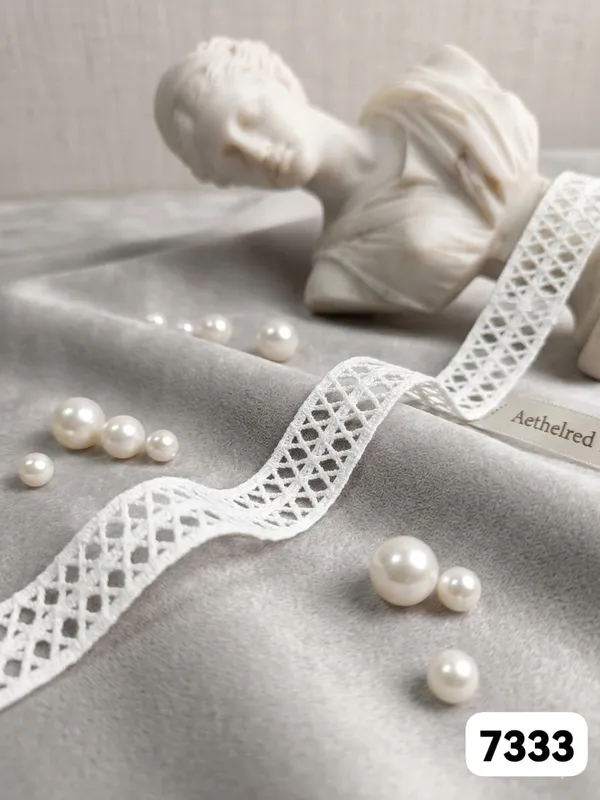 White_Floral_Lace_Trim_Embroidered_Decorative_Border