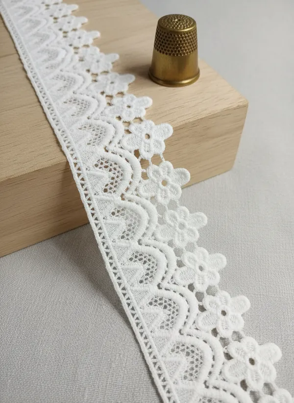 White_Lace_Trim_Ribbon_-_Decorative_Scalloped_Edge_Fabric_Lace_for_Crafts_and_Sewing