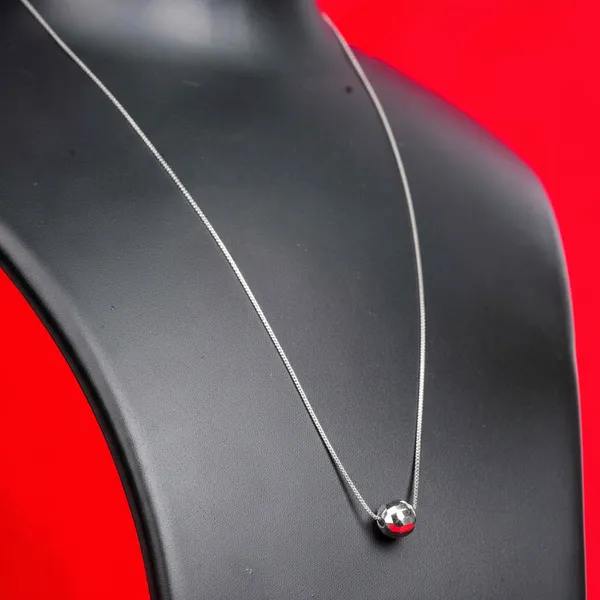 Sphere_Neck_Chain_|_Sterling_Silver