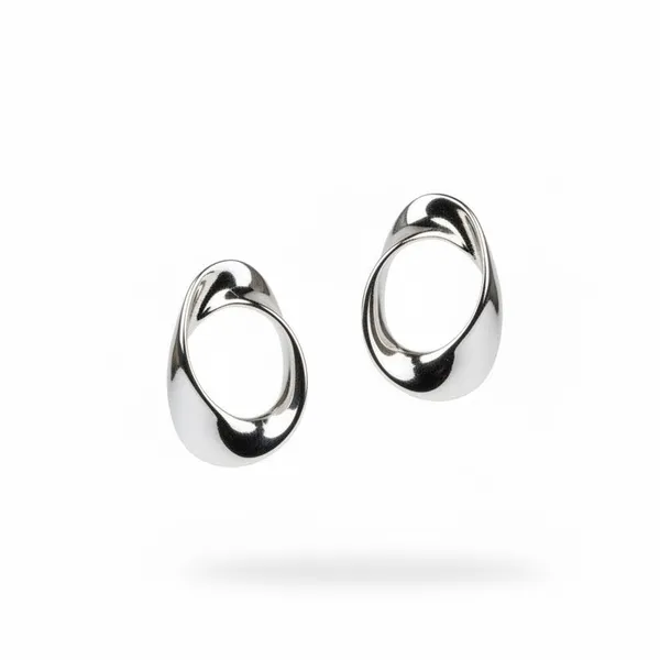 Molten_Soft_Loop_Earrings_|_Sterling_Silver