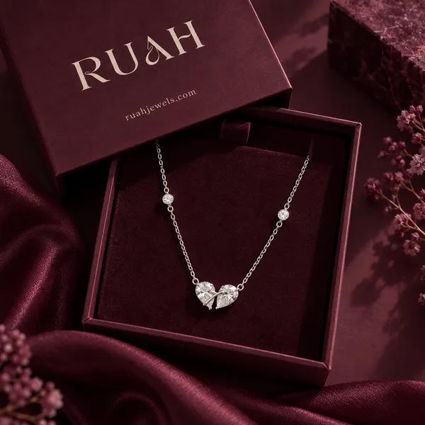 Ribboned_Heart_Neck_Chain_|_Sterling_Silver