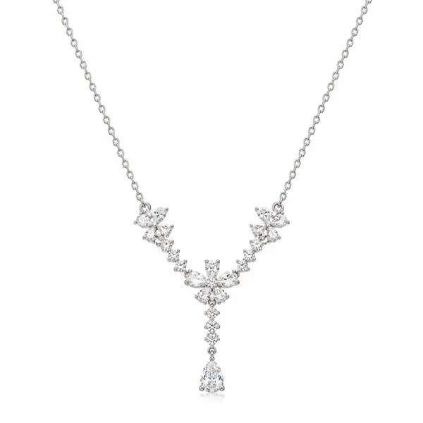 Flower_Fall_Neck_Chain_|_Sterling_Silver