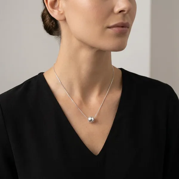 Sphere_Neck_Chain_|_Sterling_Silver