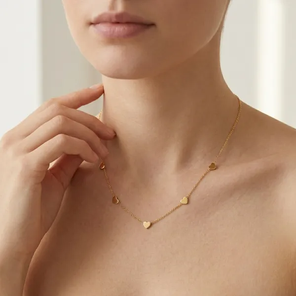 Mini_Hearts_Parade_Neck_Chain_|_Sterling_Silver