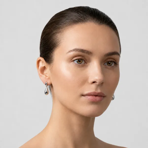 Molten_Dew_Drops_Earrings_|_Sterling_Silver