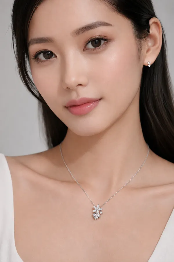 Glory_Petal_Frost_Neck_Chain_|_Sterling_Silver