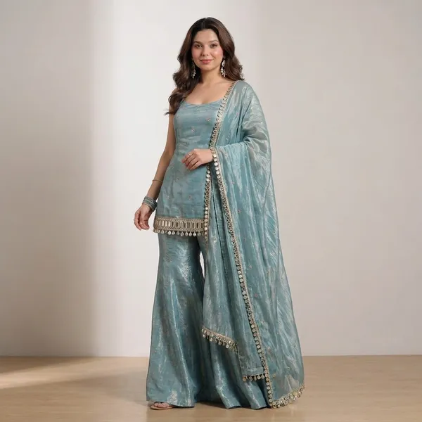 Teal_Blue_Radiant_Mirror_Work_Designer_Sharara_Palazzo_Set